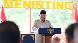 Resmikan Lima Bendungan, Prabowo: Saya Yakin Kita Akan Jadi Lumbung Pangan Dunia