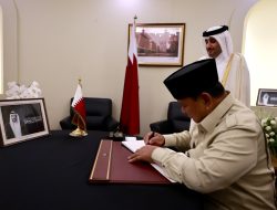 Prabowo Sampaikan Belasungkawa atas Wafatnya Sheikh Hamad bin Khalifa Al Thani