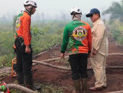 Prabowo Upayakan Penanganan Karhutla Segera Selesai