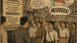 Hari ini 81 Tahun Lalu, “Merdeka!” Resmi Menjadi Salam Nasional Indonesia