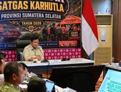 Prabowo Perkuat Penanganan Karhutla di Sumatra Selatan, Tambah Pompa hingga Alat Berat