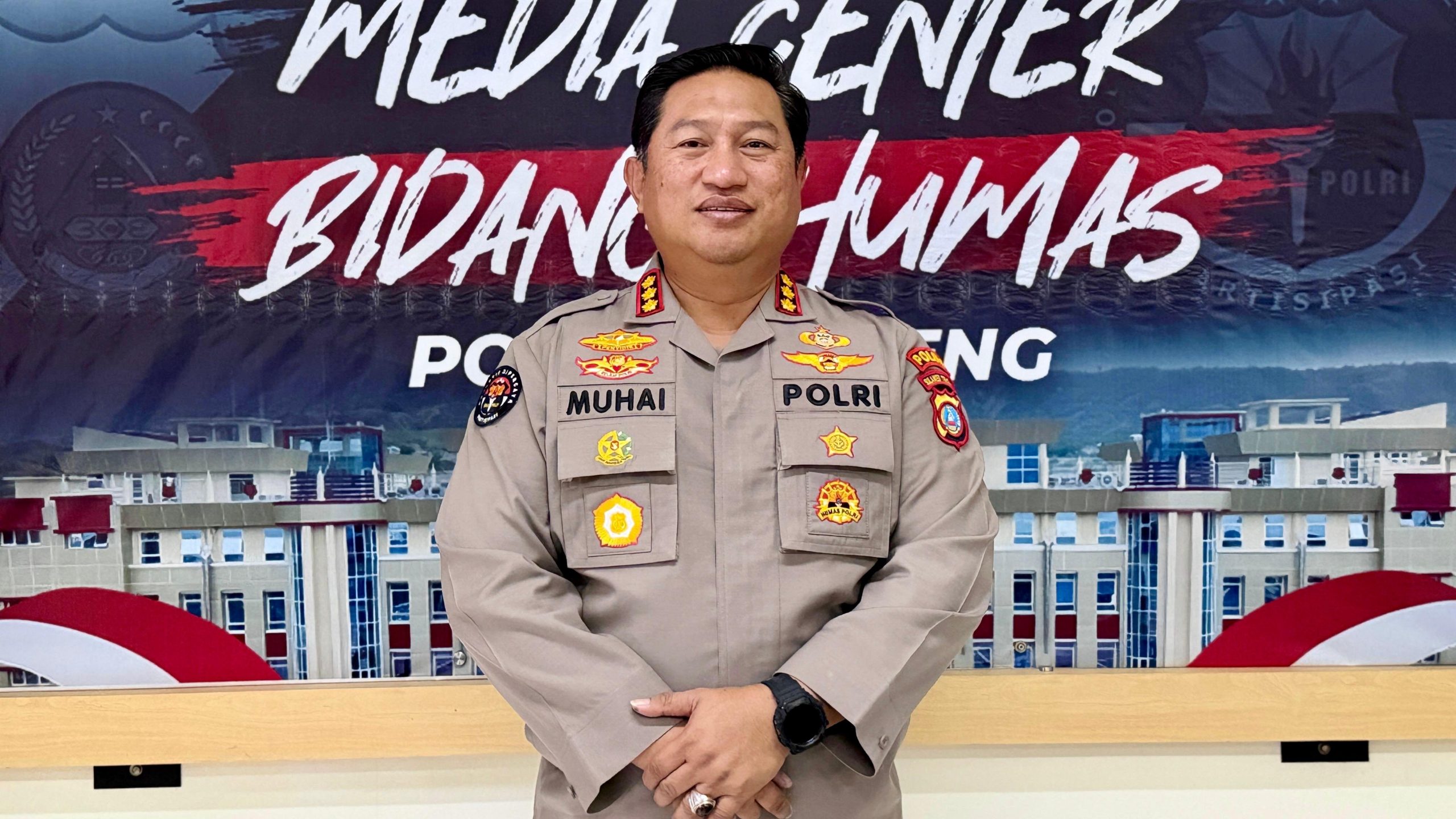 Kabid Humas Polda Sulteng Kombes Pol Achmad Muhaimin ungkap kronologi sebenarnya insiden Alfamidi Palu.