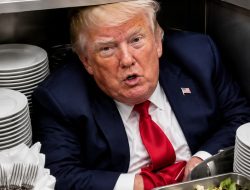 Iran Ejek Trump: Disebut Kabur dari Turki dengan Truk Katering