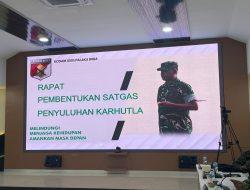 Kodam XXIII/Palaka Wira Perkuat Pencegahan Karhutla melalui Satgas Penyuluhan