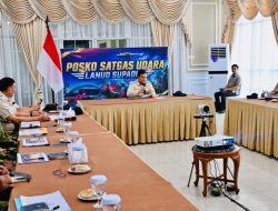 Tiba di Kalimantan Barat, Presiden Prabowo Langsung Pimpin Rapat Penanganan Karhutla