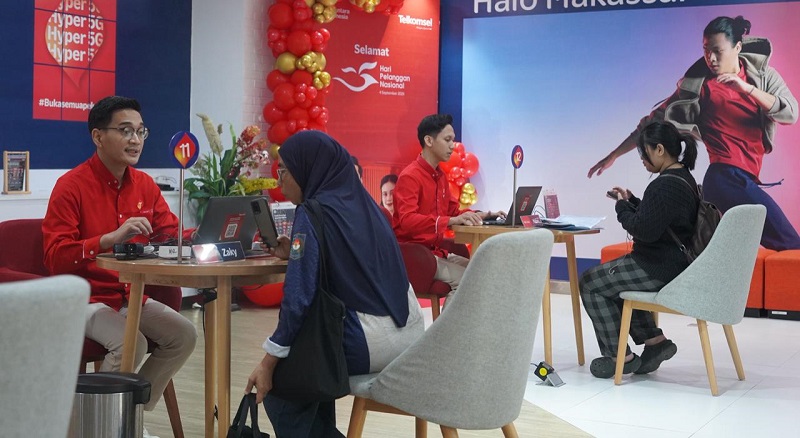 Telkomsel Rayakan Hari Pelanggan Nasional 2026 Bersama Pelanggan di Regional Sulawesi