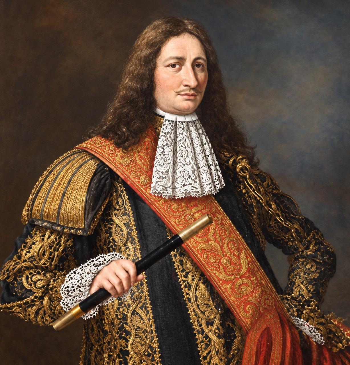 Gubernur Jenderal Hindia Belanda 1681-1684, Cornelis Janszoon Speelman. (Foto: Direstorasi dengan AI)
