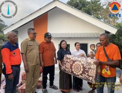 BNPB Serahkan Huntara untuk Warga Terdampak Bencana NTT, Pastikan Tahan Gempa