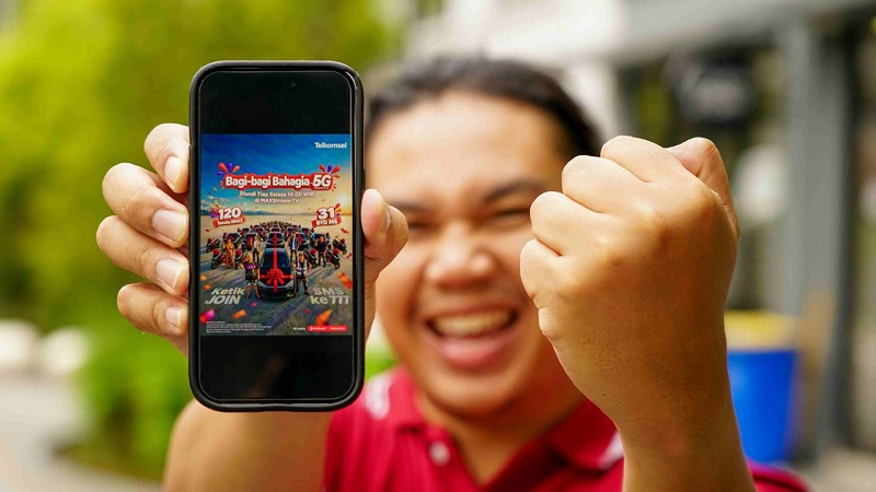 Bagi-Bagi Bahagia Telkomsel, Makin Sering Transaksi, Makin Besar Peluang Bawa Pulang Mobil dan Motor