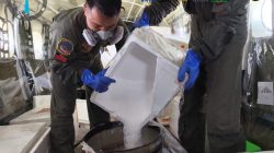 Pemerintah Uji Coba Operasi Modifikasi Cuaca Dry Ice di Sumsel dan Kalteng Kurangi Asap Karhutla