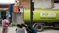 IMIP Distribusi Air Bersih Bantu Warga Terdampak Kekeringan