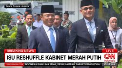 Kabar Istana: Sugiono Bergeser jadi Menko PMK, Arrmanatha Jadi Menlu