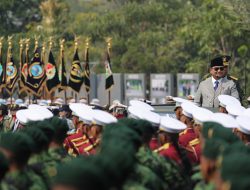 Prabowo Resmikan 204 Satuan Baru di HUT ke-81 TNI, Termasuk 6 Kodam