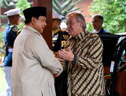 Temui Prabowo, Sekjen PBB Apresiasi Peran Indonesia Jaga Perdamaian Dunia